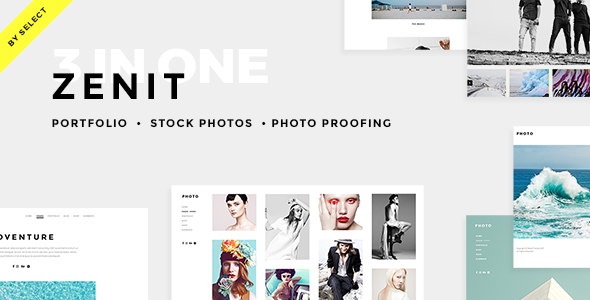 Zenit - Clean Photography WordPress Theme Logo